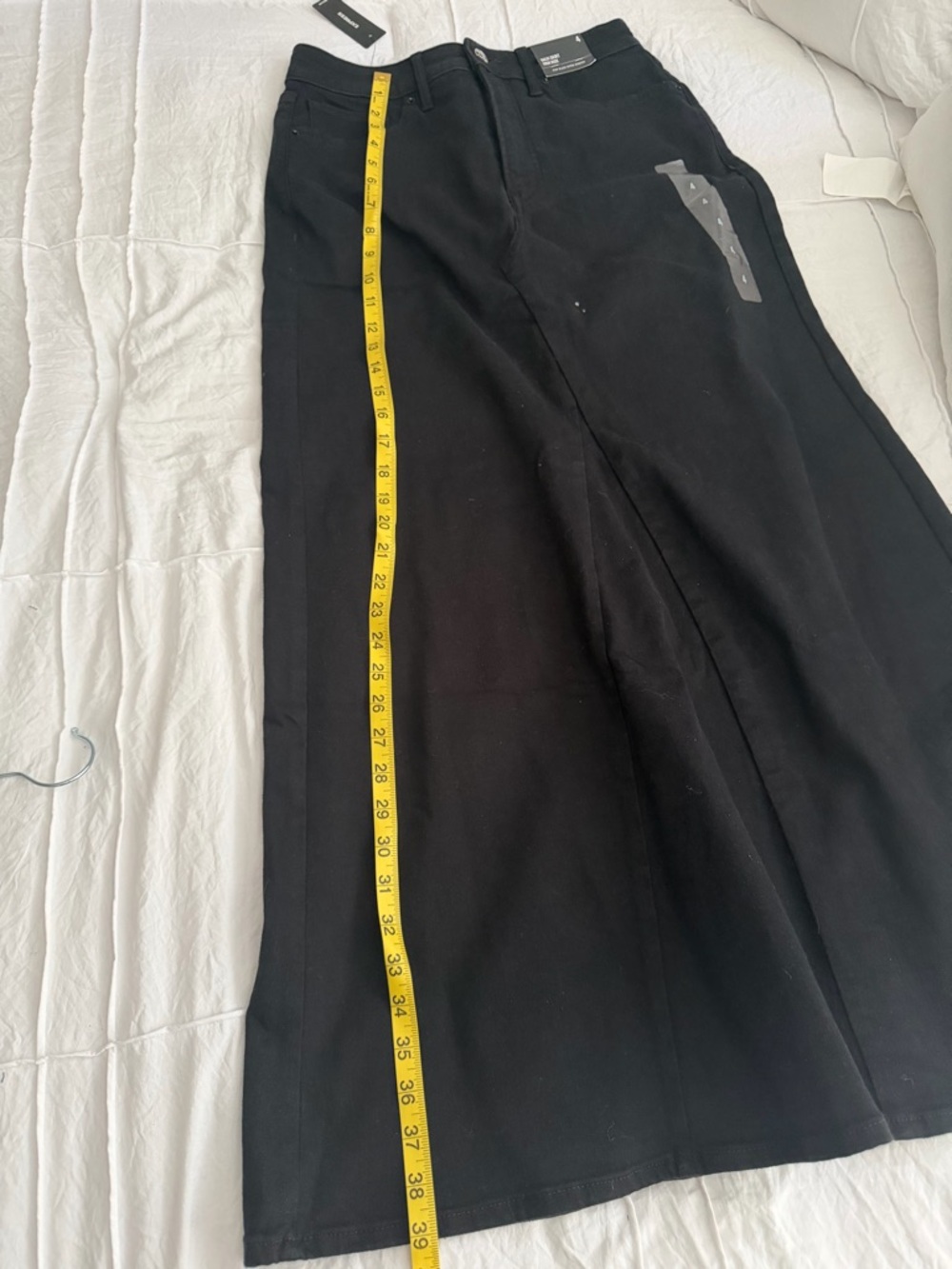 Express Black Womens Maxi A-Line Skirt - Picture 7 of 7